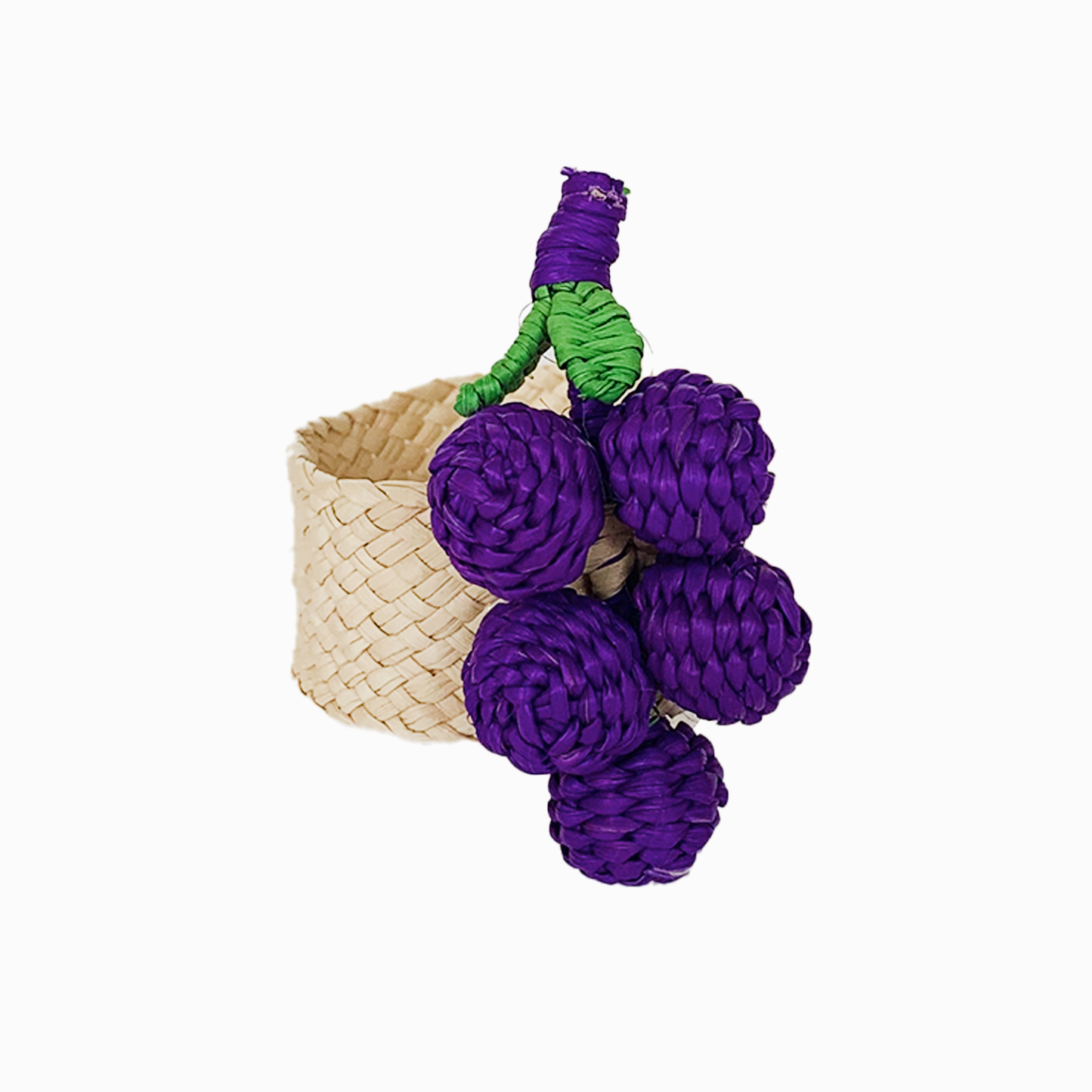 Fruit Raffia Napkin Rings