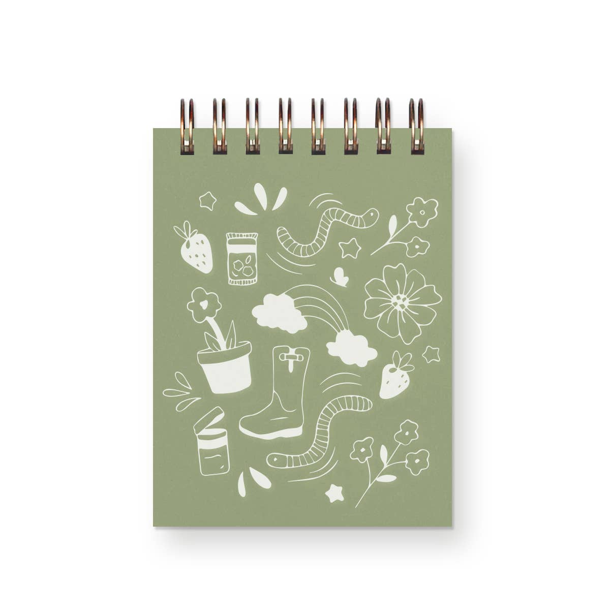 Garden Doodle Mini Jotter Notebook