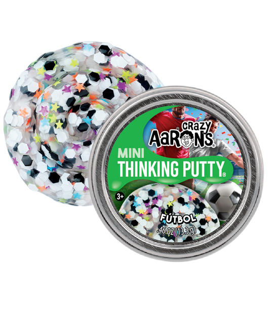 Mini Futbol 2" Thinking Putty Tin