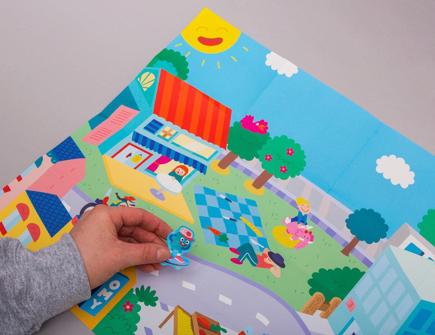 Small-Ville Sticker Decor Pocket