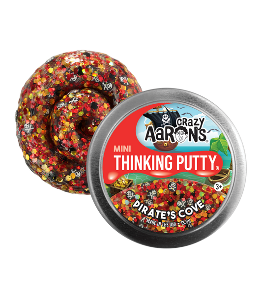 Mini Pirate's Cove 2" Thinking Putty Tin