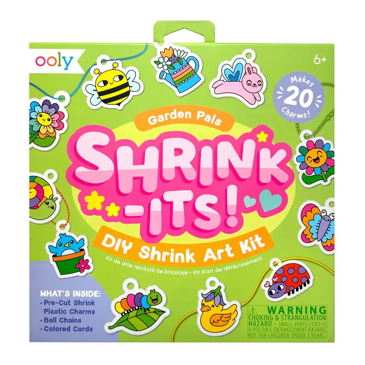 Shrink-its! DIY Shrink Art Kit: Garden Pals