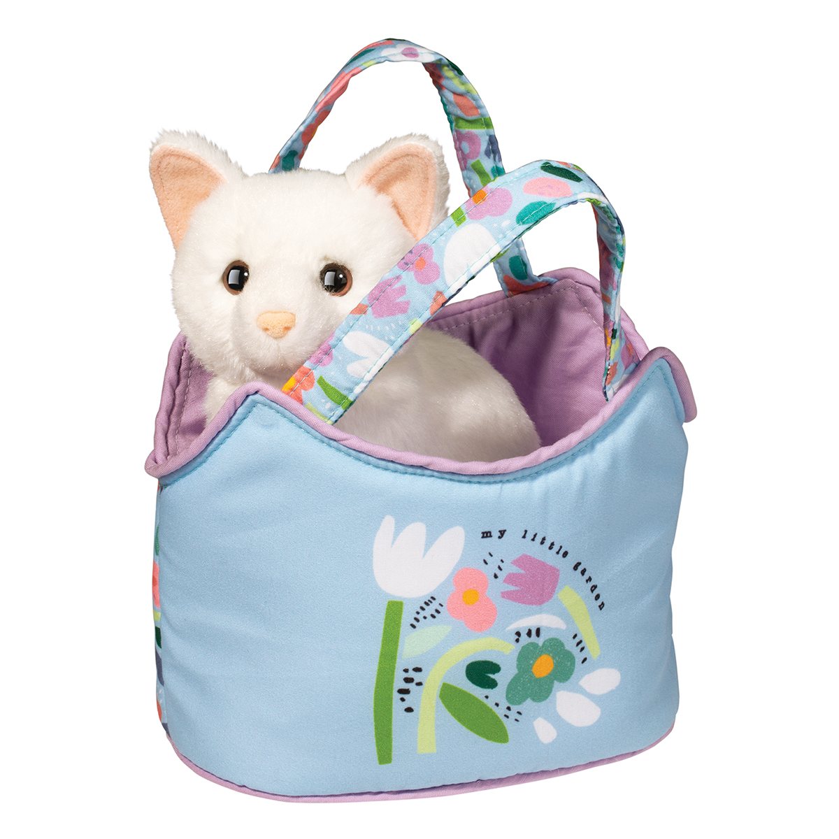 My Little Garden Sassy Sak with White Cat Purse