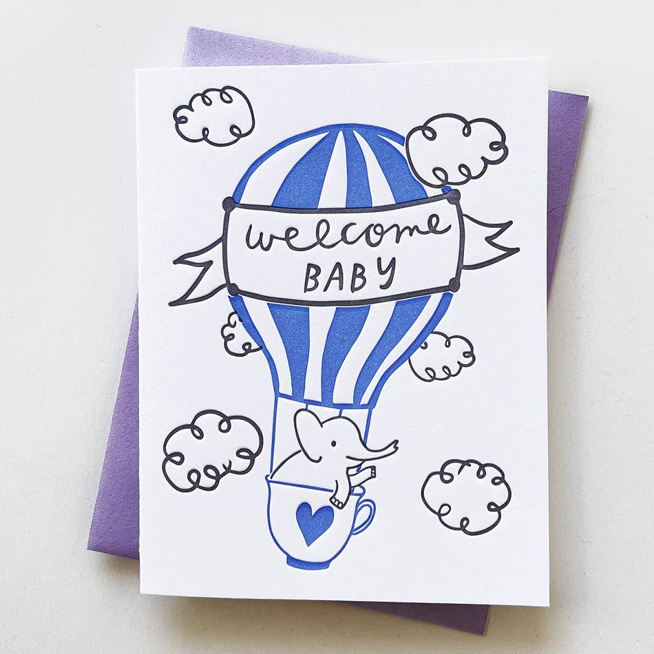Baby Elephant Card