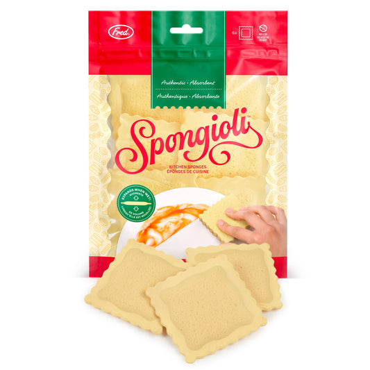 Spongioli Ravioli Compressed Sponges