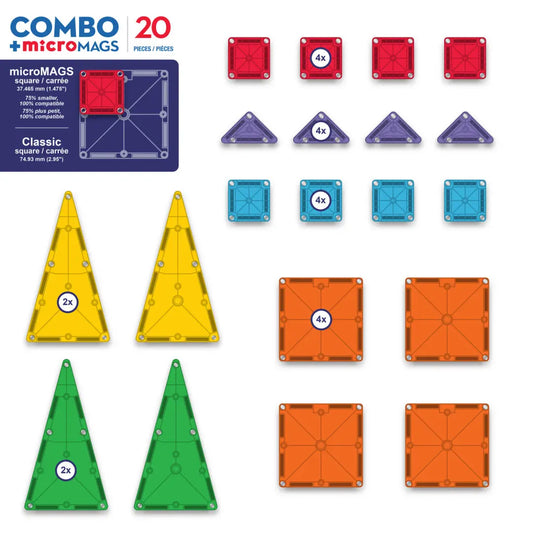 Magnatiles Combo 20-Piece Set