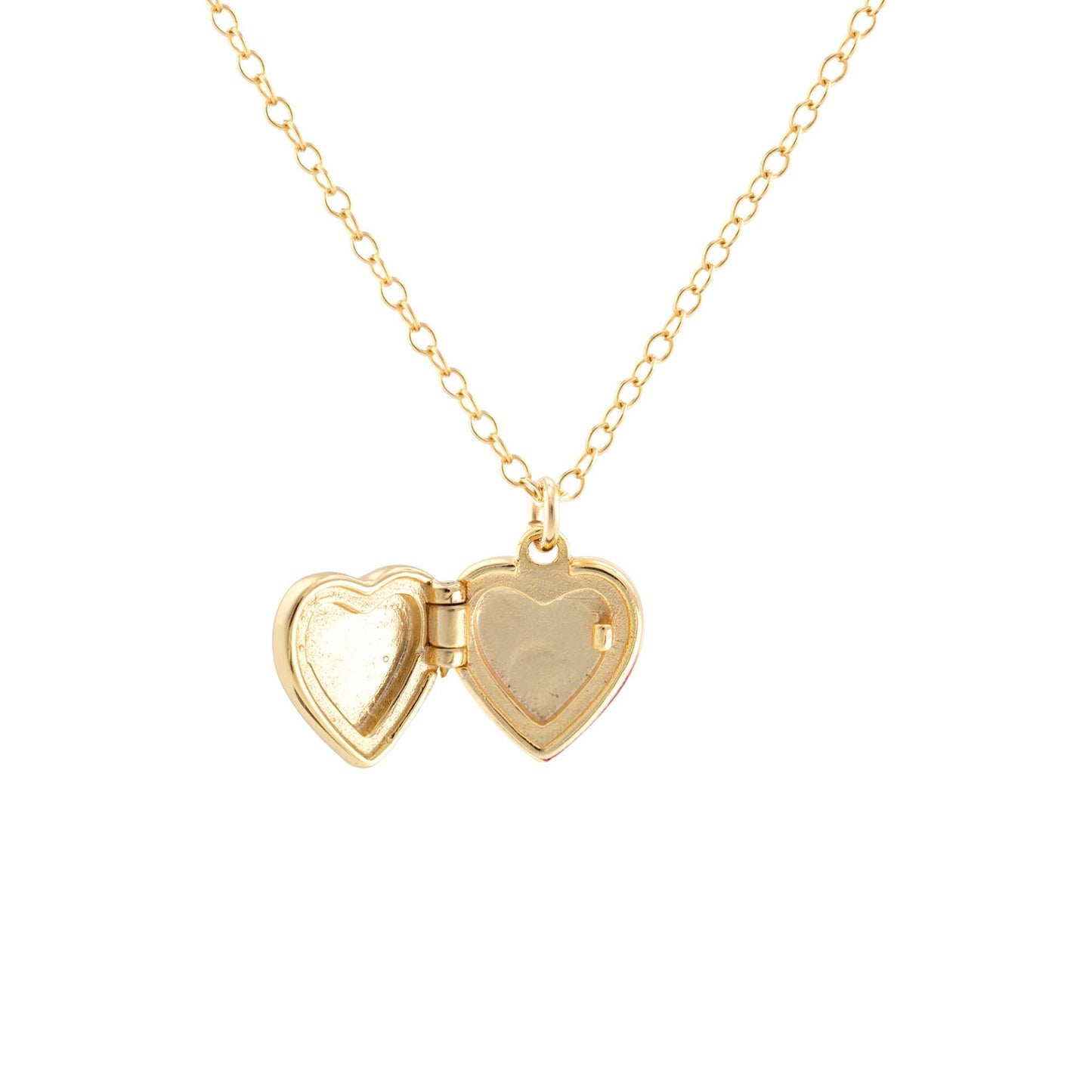 Enamel Heart Lockets