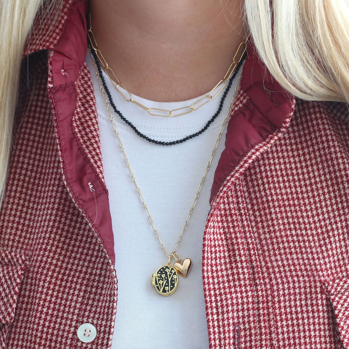 Petite Gemstone Beaded Necklaces