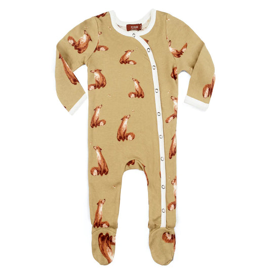 Fox Footed Romper