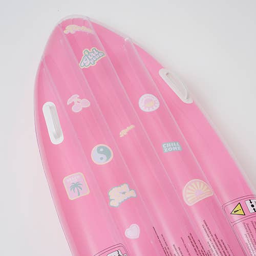 Kids Surfboard Float Summer Sherbet Bubblegum Pink
