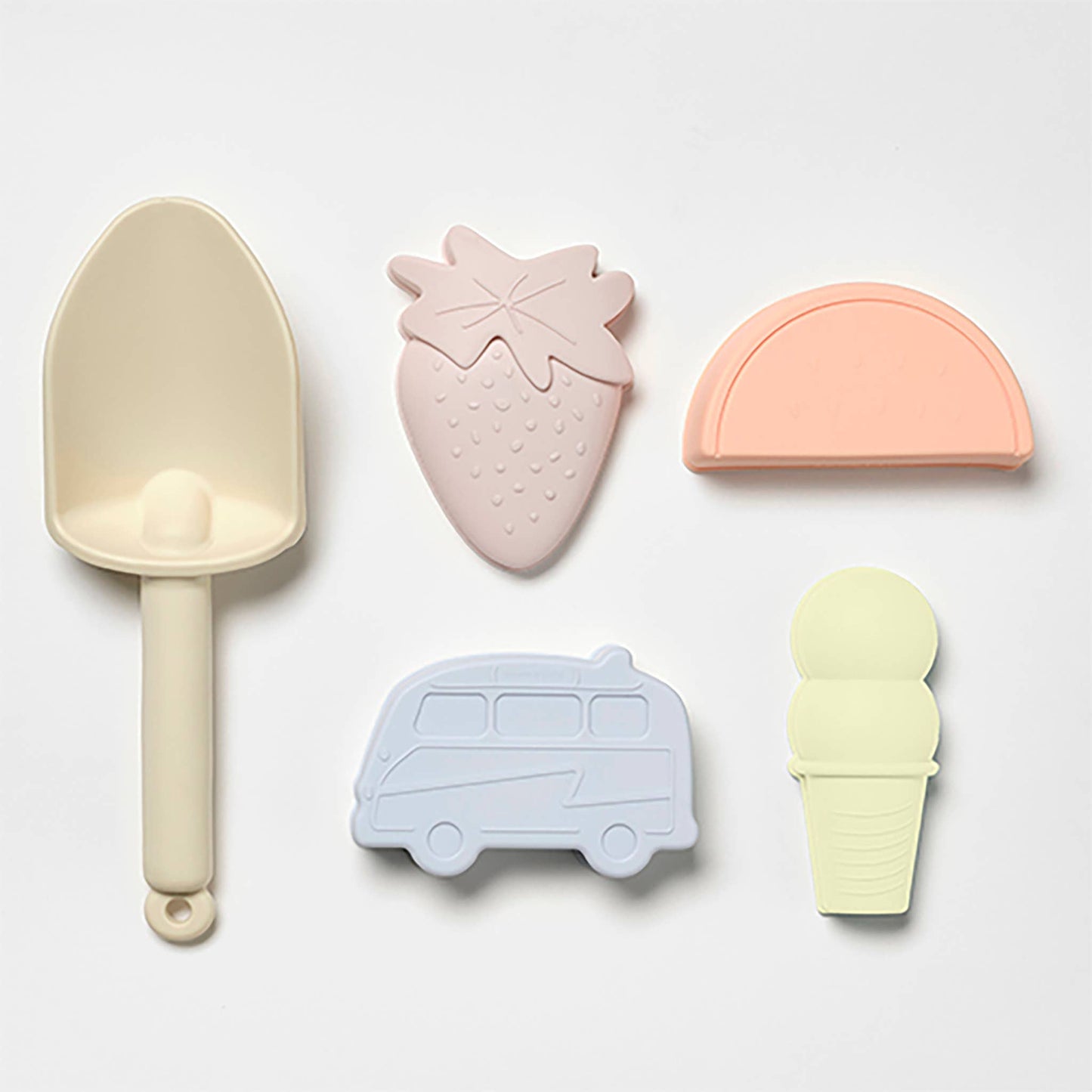Silicone Bucket & Spade Set Apple Sorbet Multi