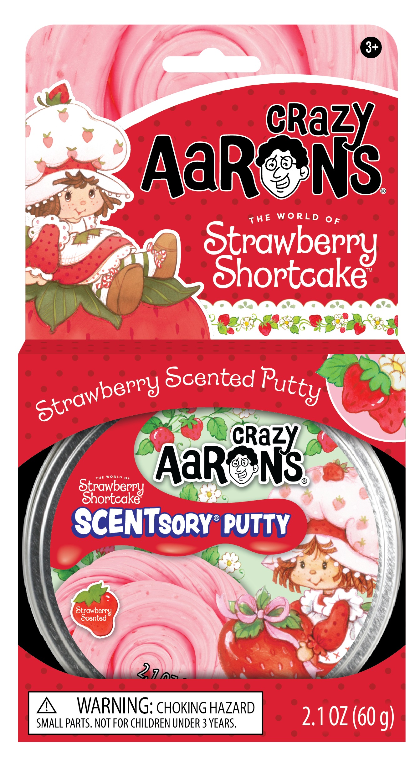 Strawberry Shortcake Full Size 4" Scentsory Tin
