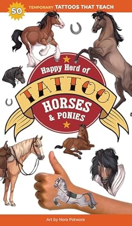 Happy Herd of Temporary Tattoos