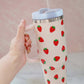 Strawberry Stainless Steel Tumbler