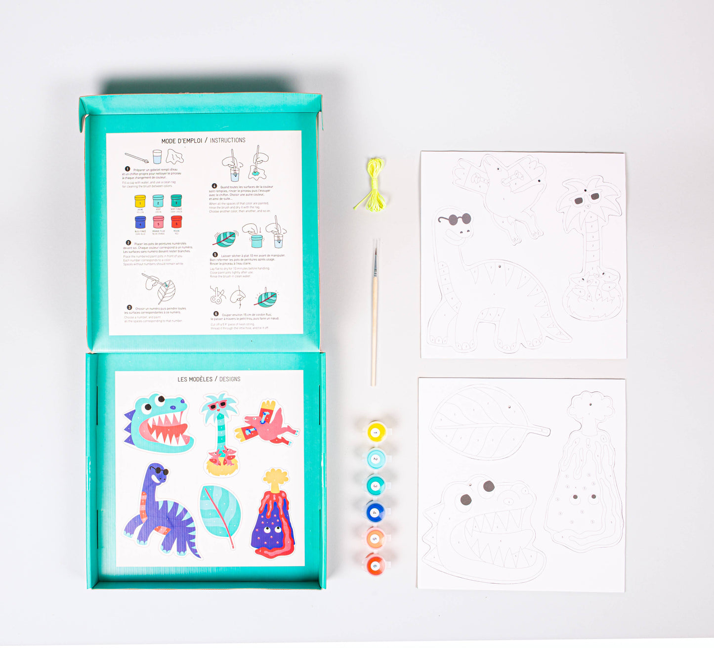 Dino Paint Box