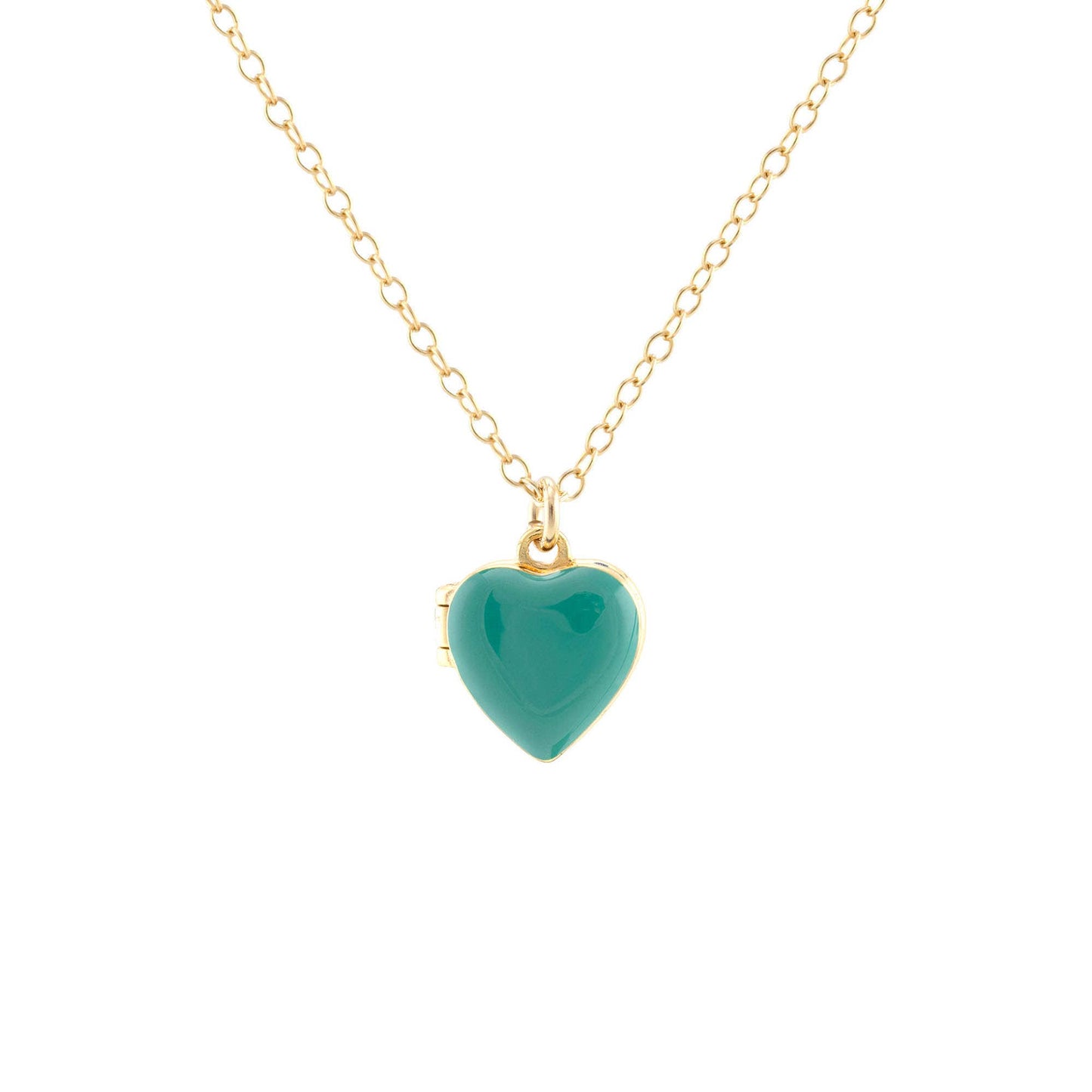 Enamel Heart Lockets
