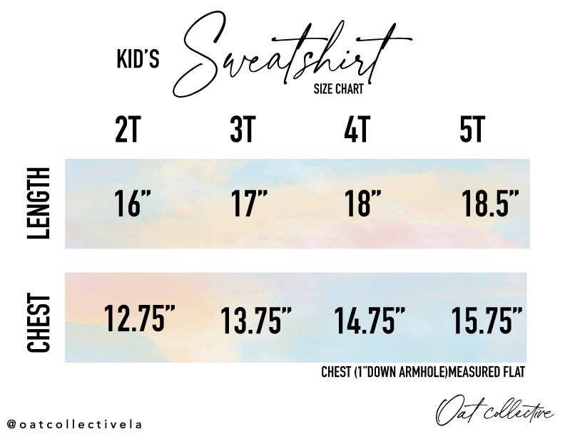 XOXO WITH PATTERN Toddler Graphic Sweatshirt