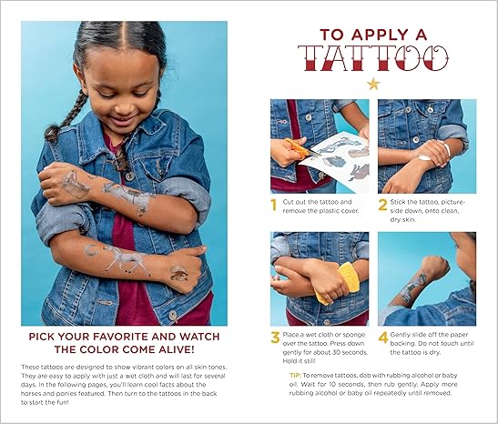 Happy Herd of Temporary Tattoos