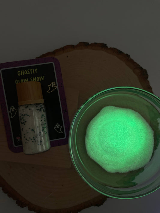 Ghostly Glow Snow