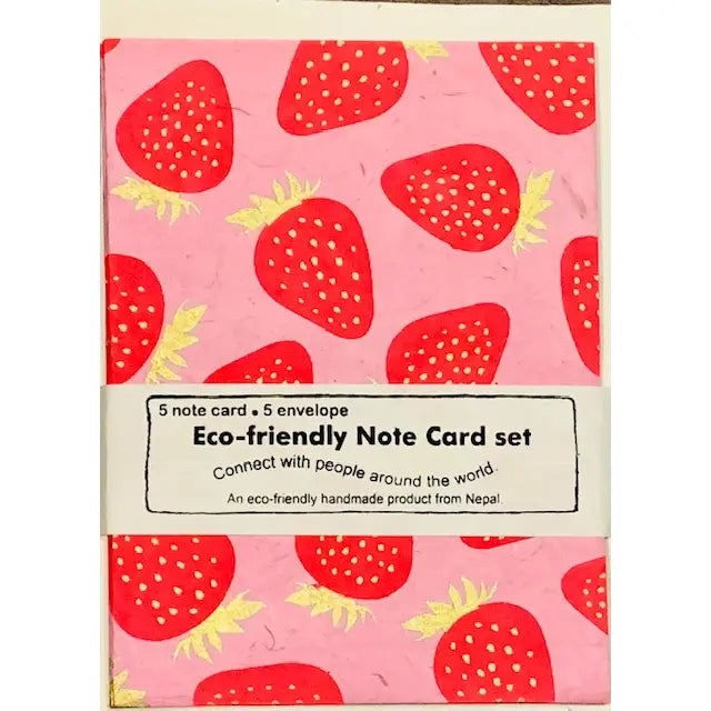 Eco Friendly Notecard Set of 5