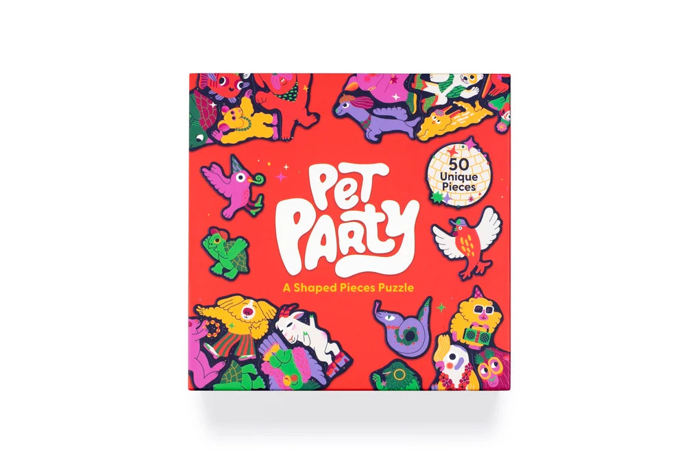 Pet Party: A Shaped Pieces Puzzle