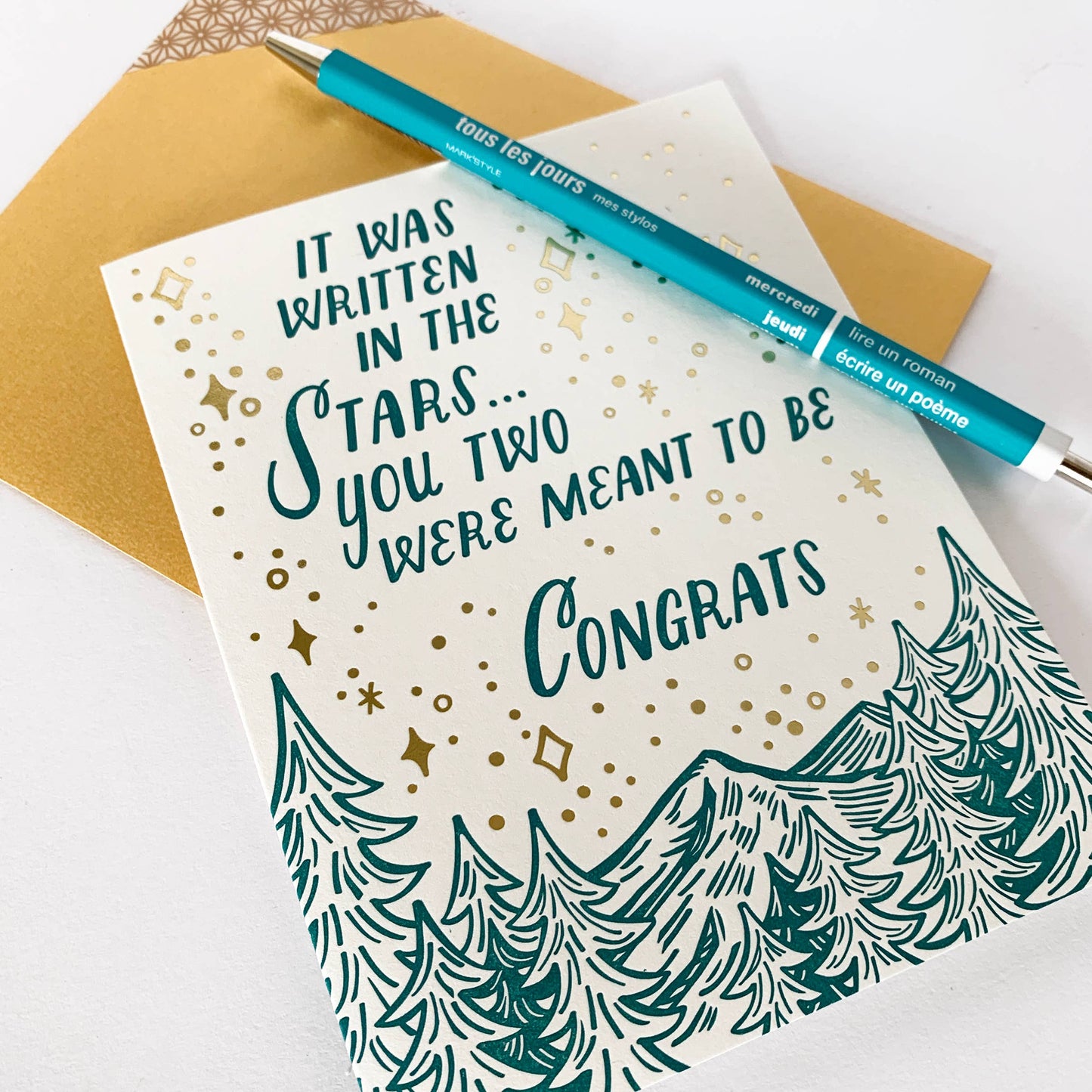 Written in the Stars Card