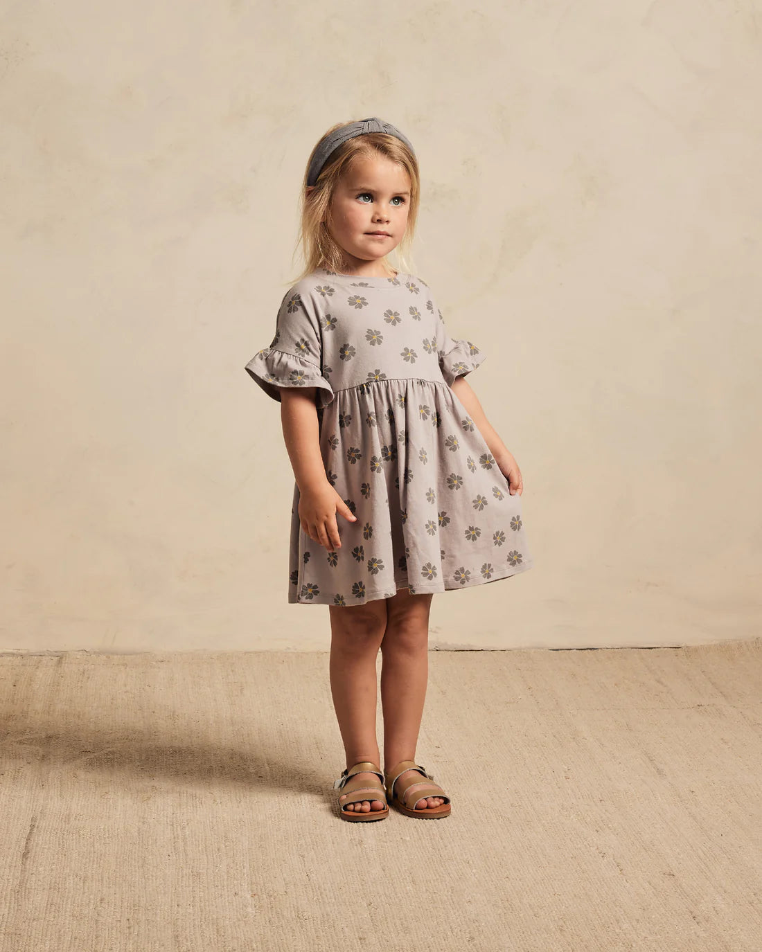 Cloud Daisies Babydoll Dress