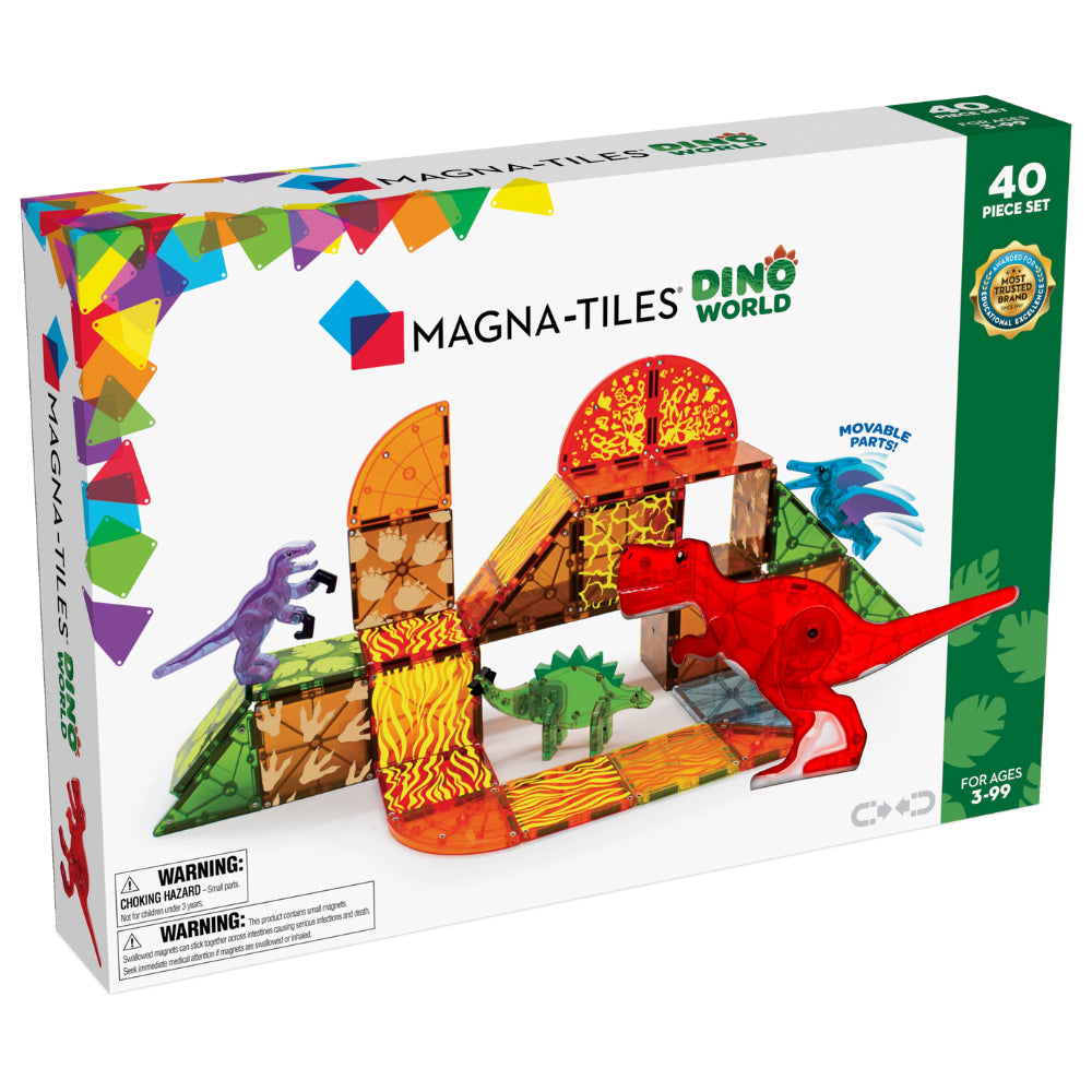 Magnatiles Dino World 40-Piece Set
