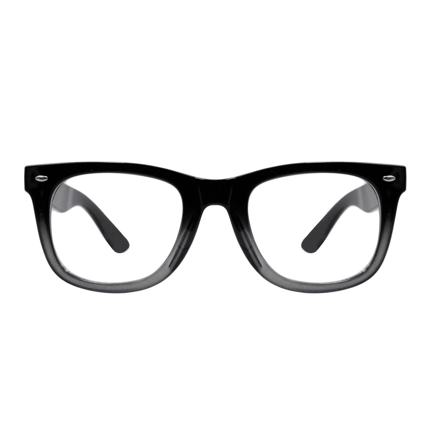 Elwood Black Fade Grey Glasses