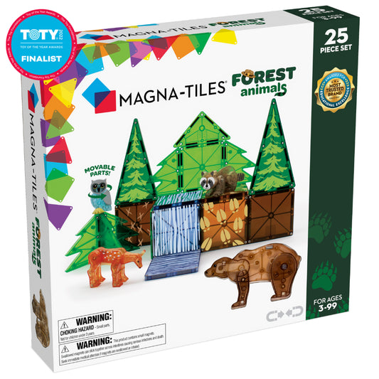 Magnatiles Forest Animals 25-Piece Set