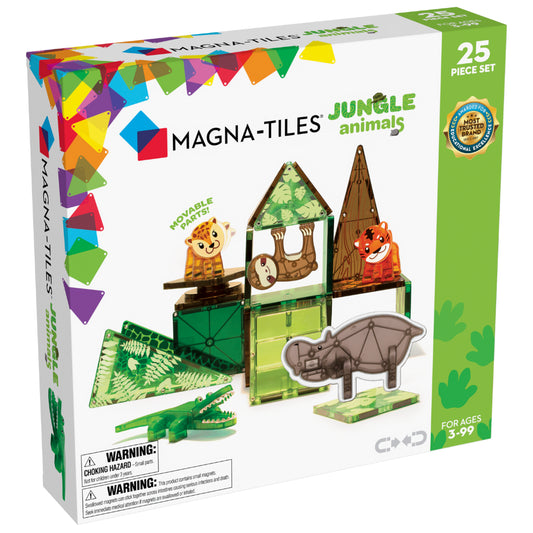 Magnatiles Jungle Animals 25-Piece Set