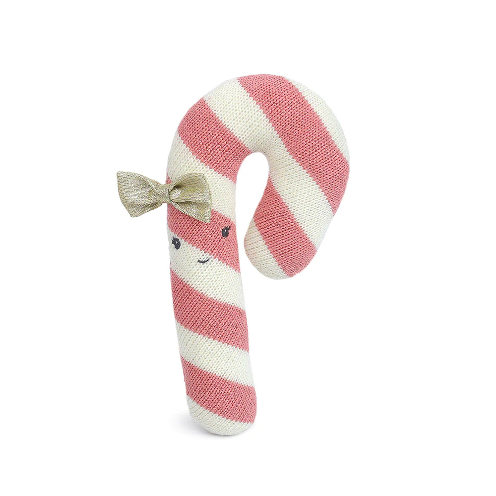 Candy Cane Knit Stuffy