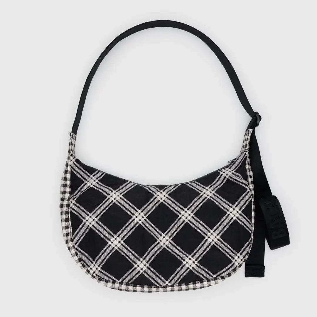 Medium Nylon Crescent Bag