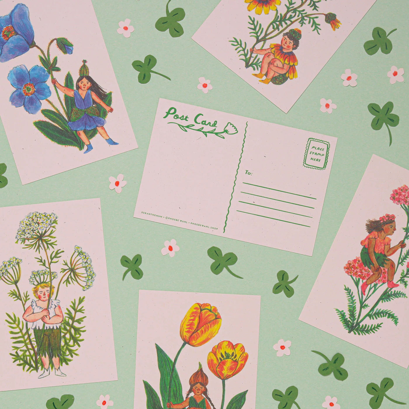 Flower Fairies Postcard Set