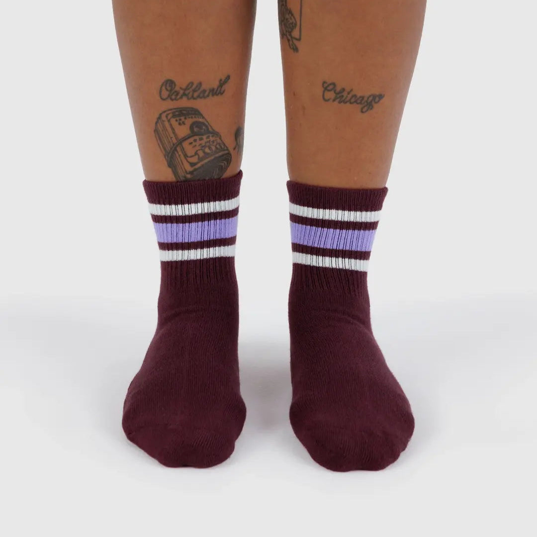 Ribbed Baggu Socks
