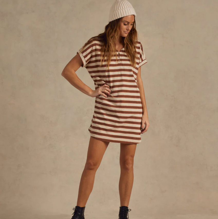 Henley Shirt Dress
