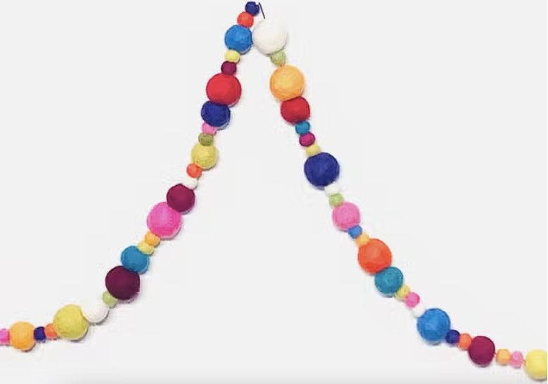 Felt PomPom Garland