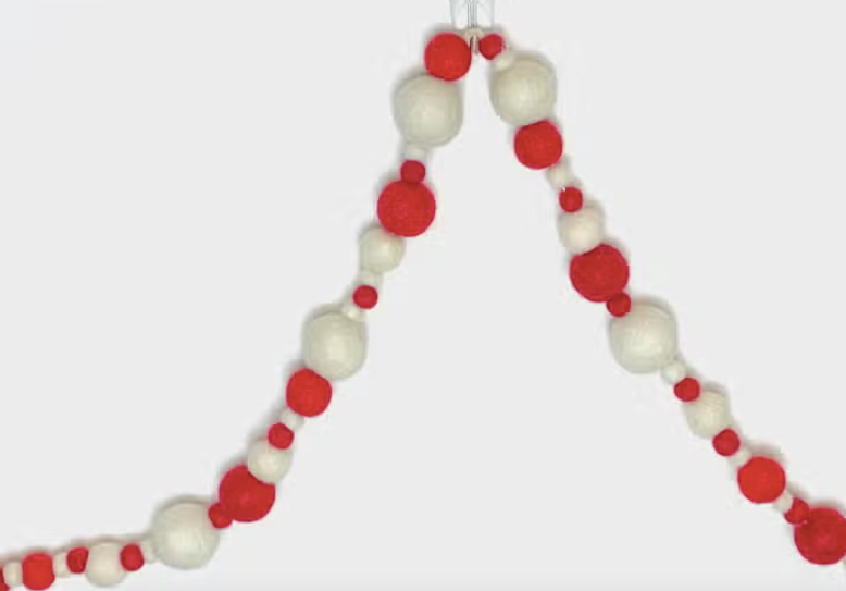Felt PomPom Garland