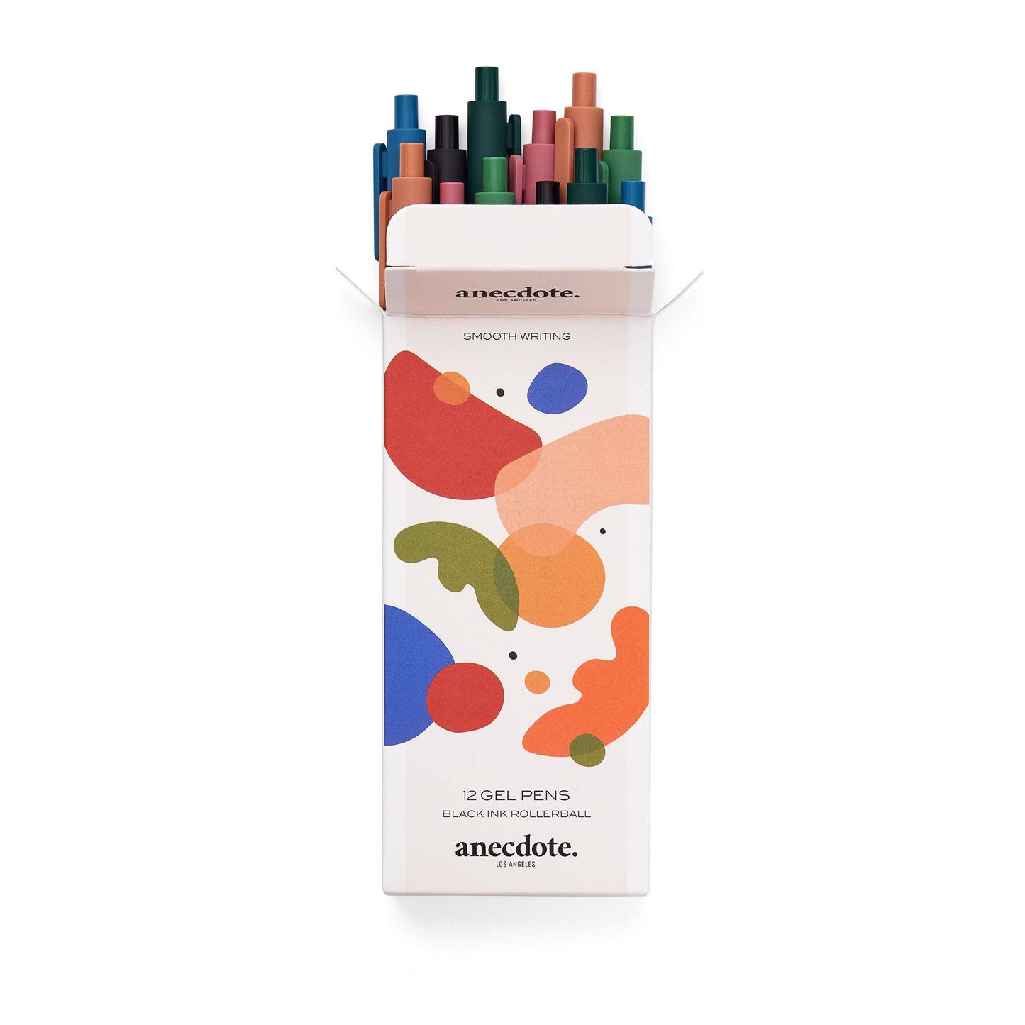 Anecdote Gel Pens - Black Ink, Fine point and Retractable