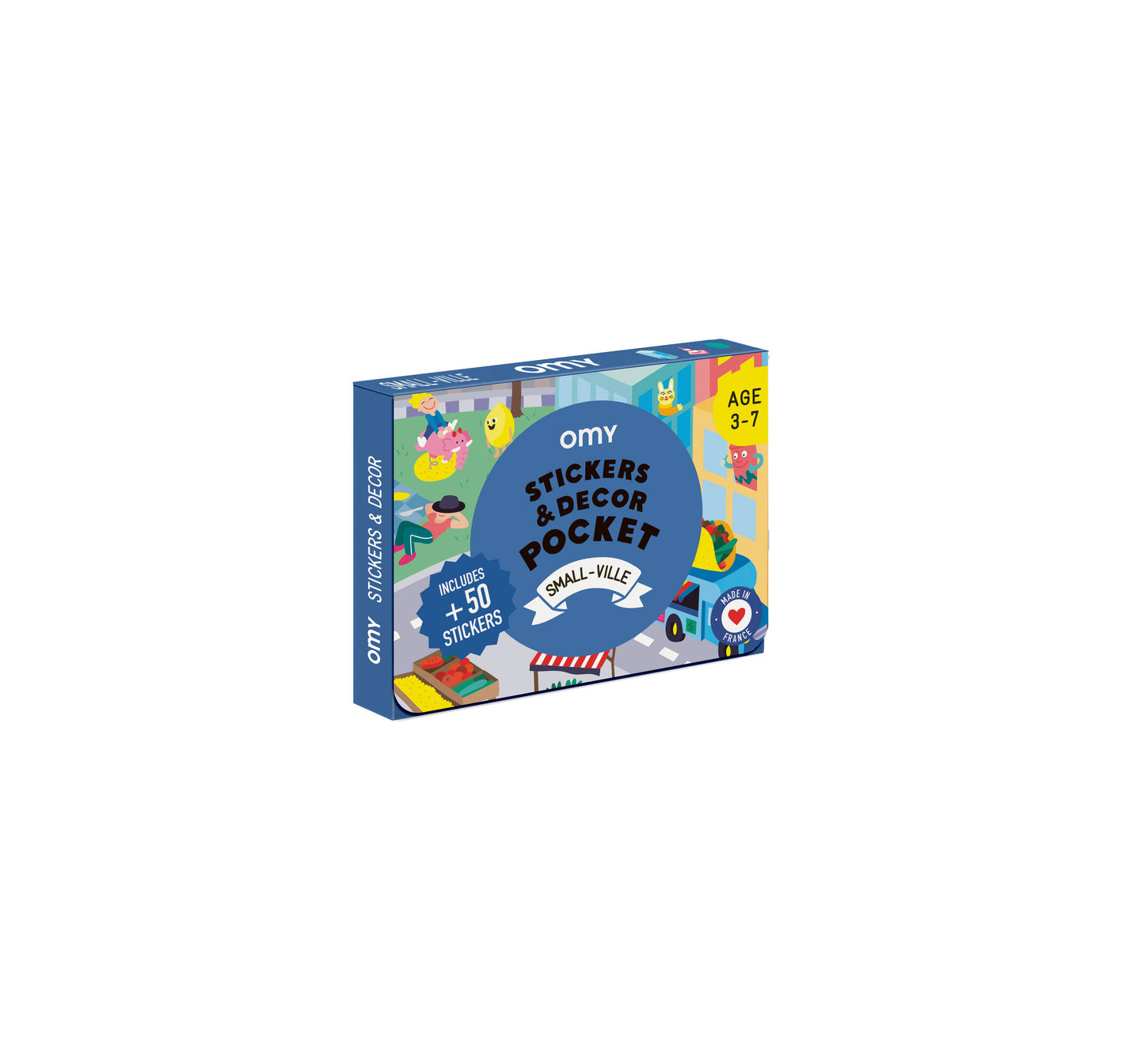 Small-Ville Sticker Decor Pocket