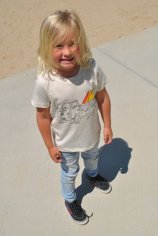 Surf Safari - Kids Organic Tee