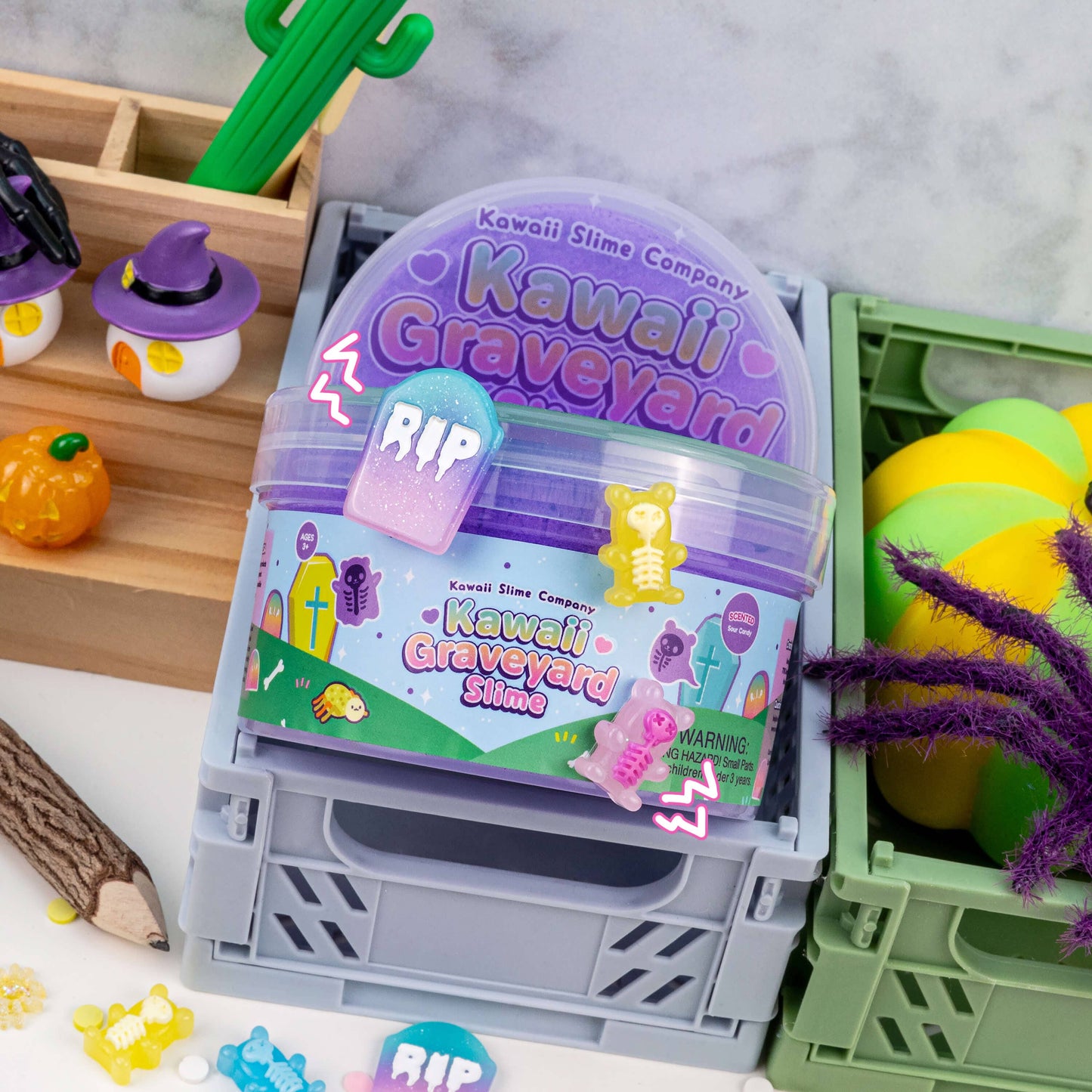Kawaii Graveyard Cloud Creme Slime