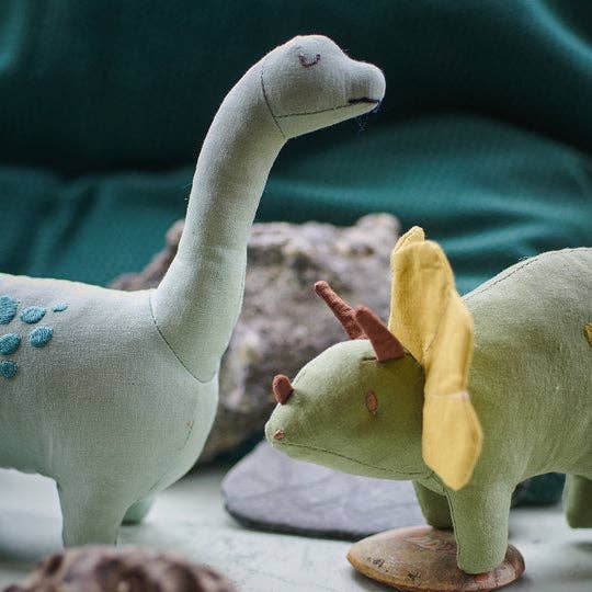 Trike Linen Dinosaur Toy For Kids