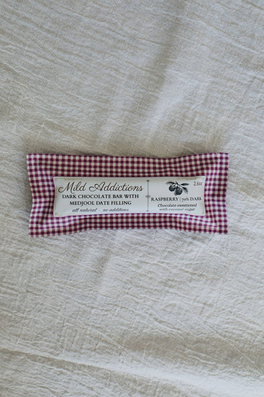 Raspberry Dark Chocolate Small Mild Addictions Bar