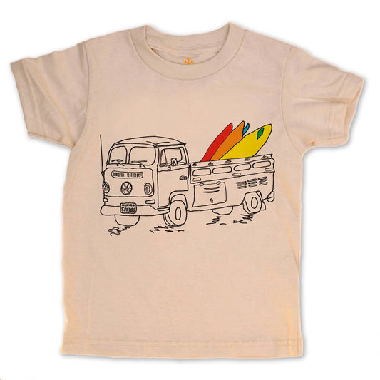 Surf Safari - Kids Organic Tee