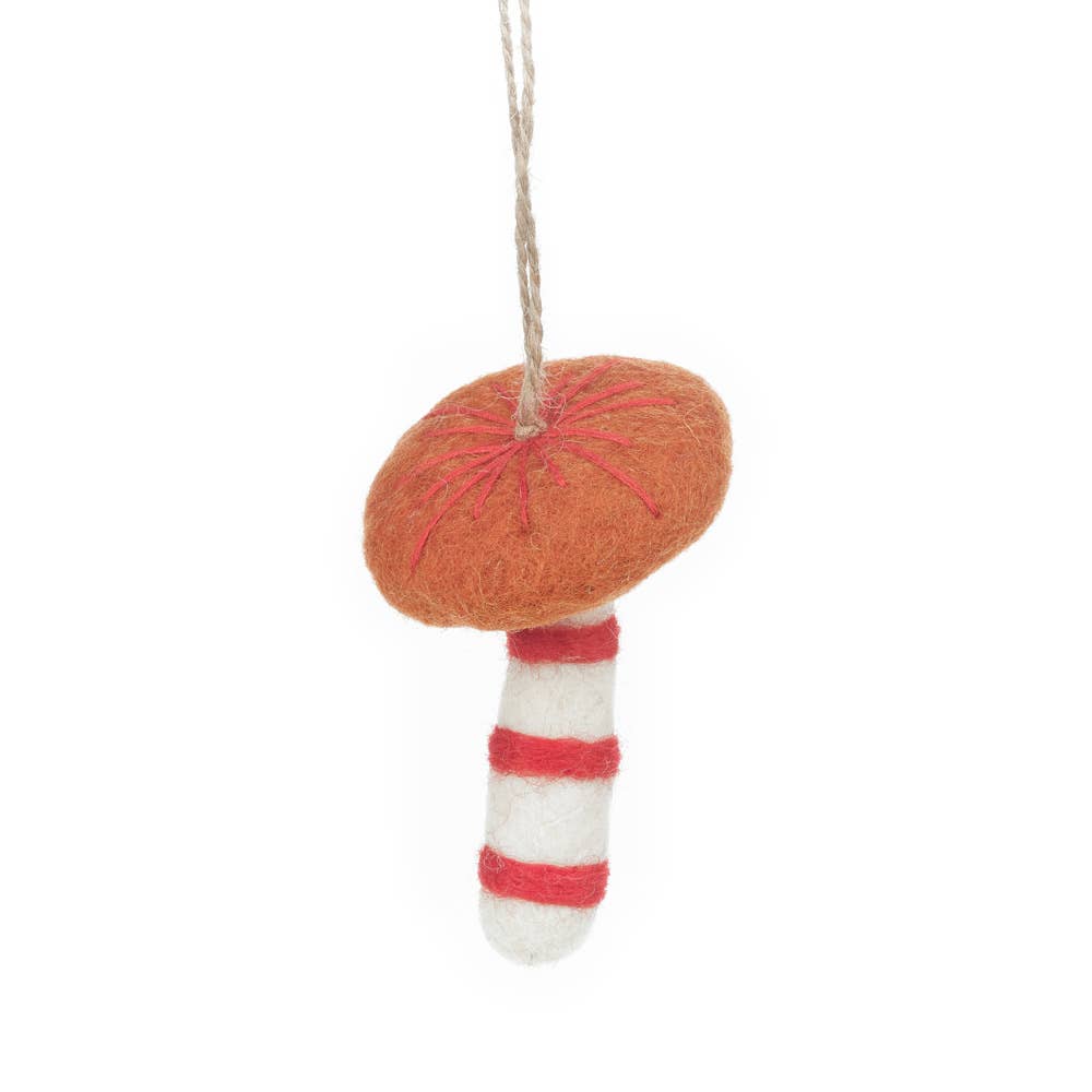 Wild Foraged Mushroom Ornaments