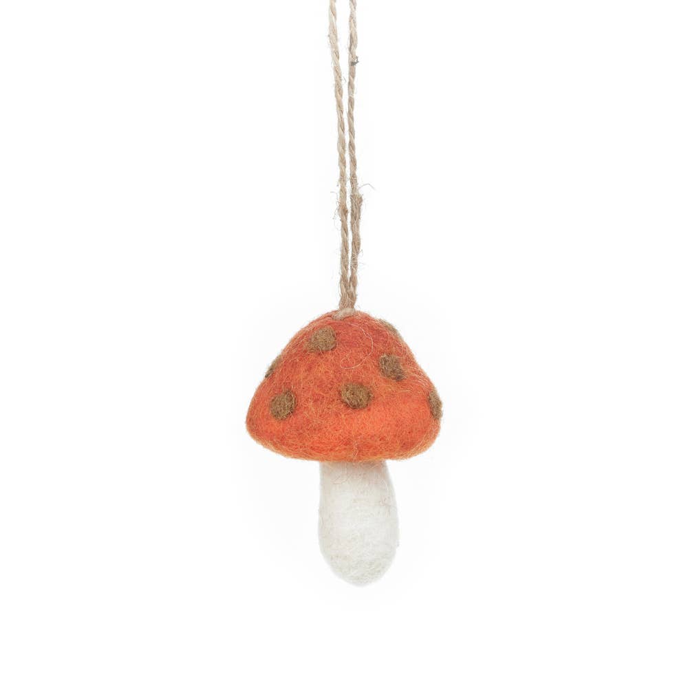 Wild Foraged Mushroom Ornaments