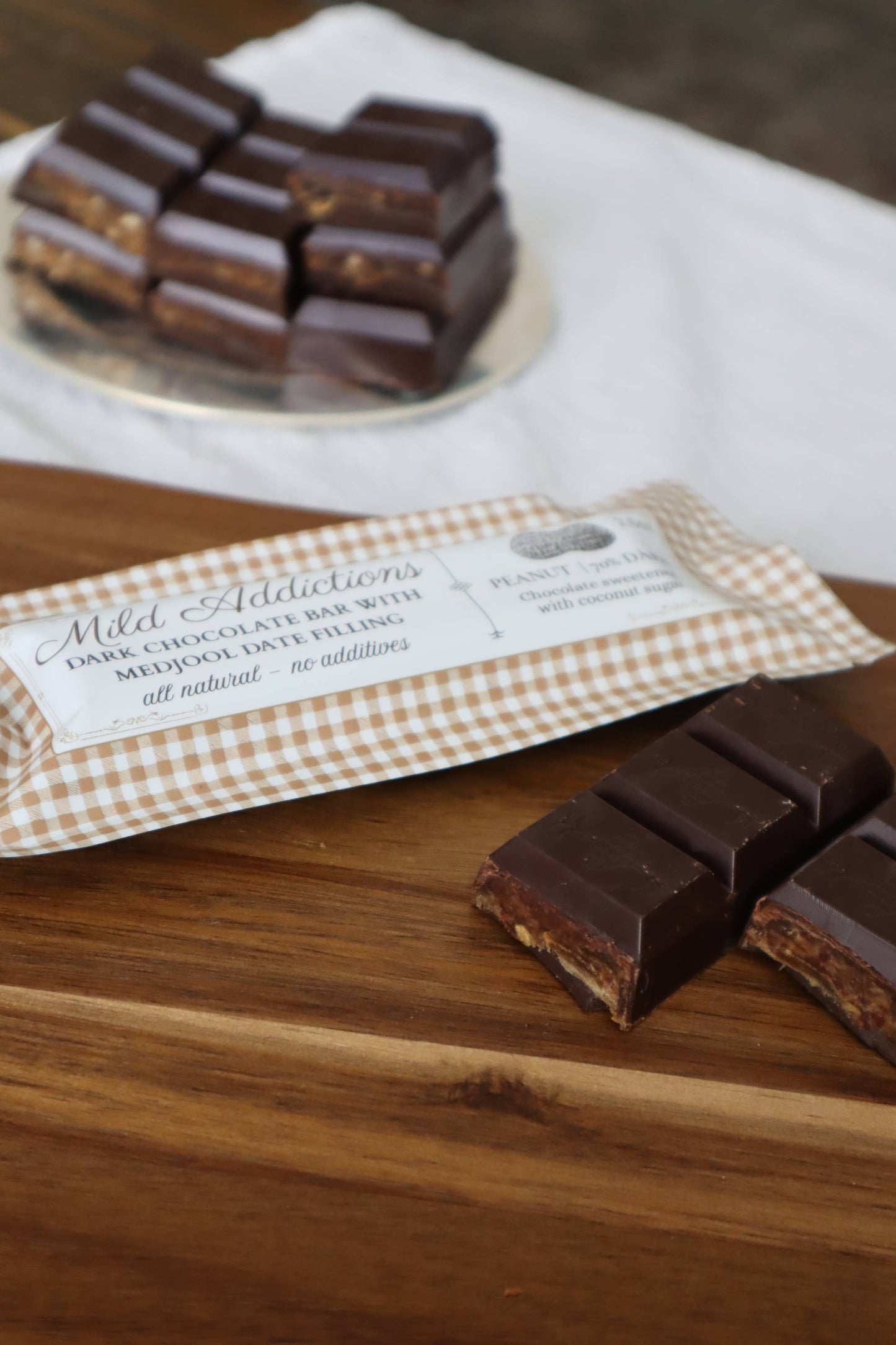 Peanut Dark Chocolate Small Mild Addictions Bar