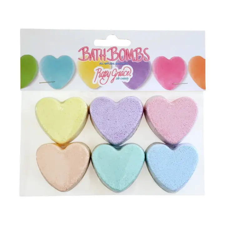Mini Heart Bath Bombs