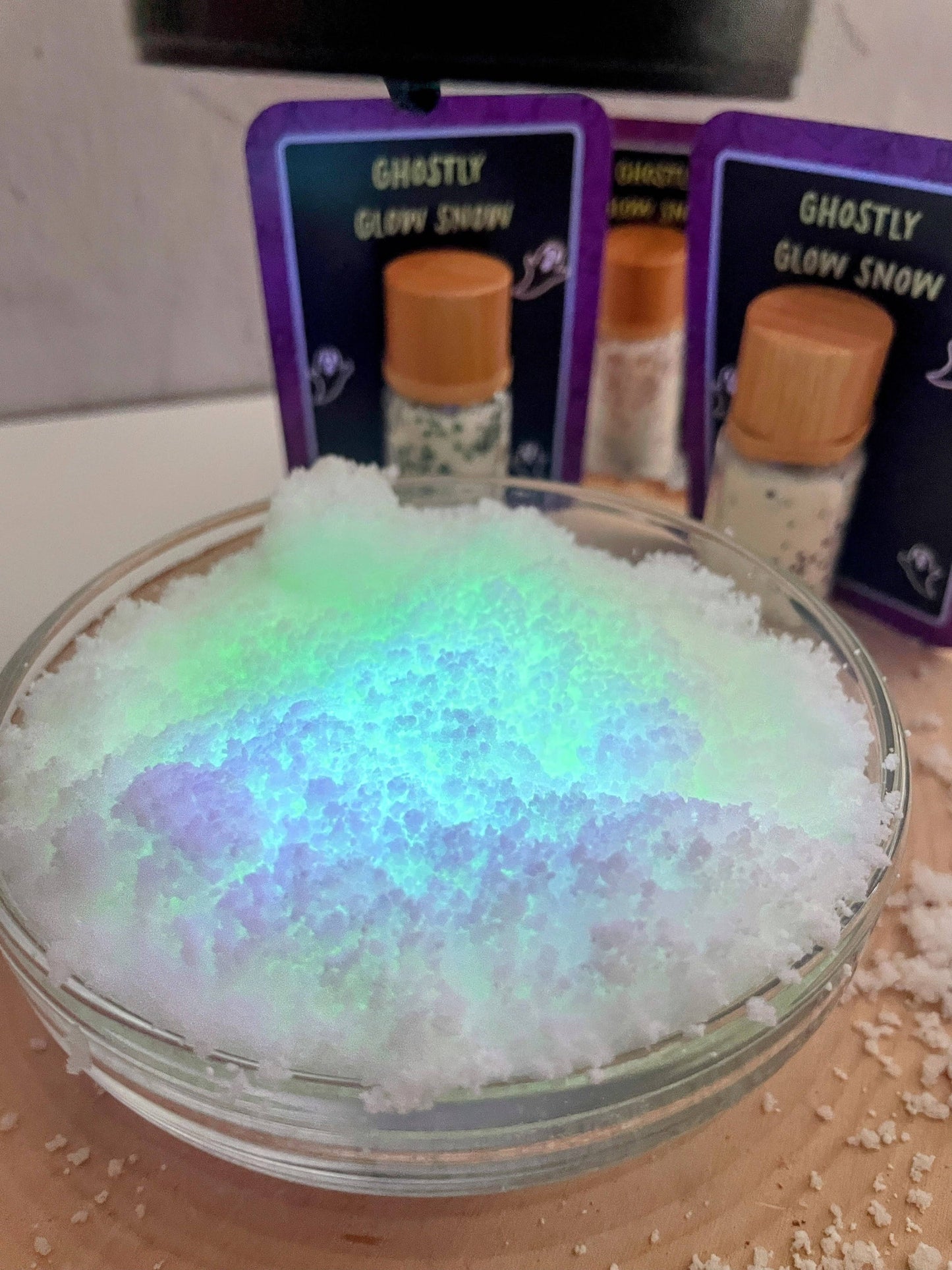 Ghostly Glow Snow